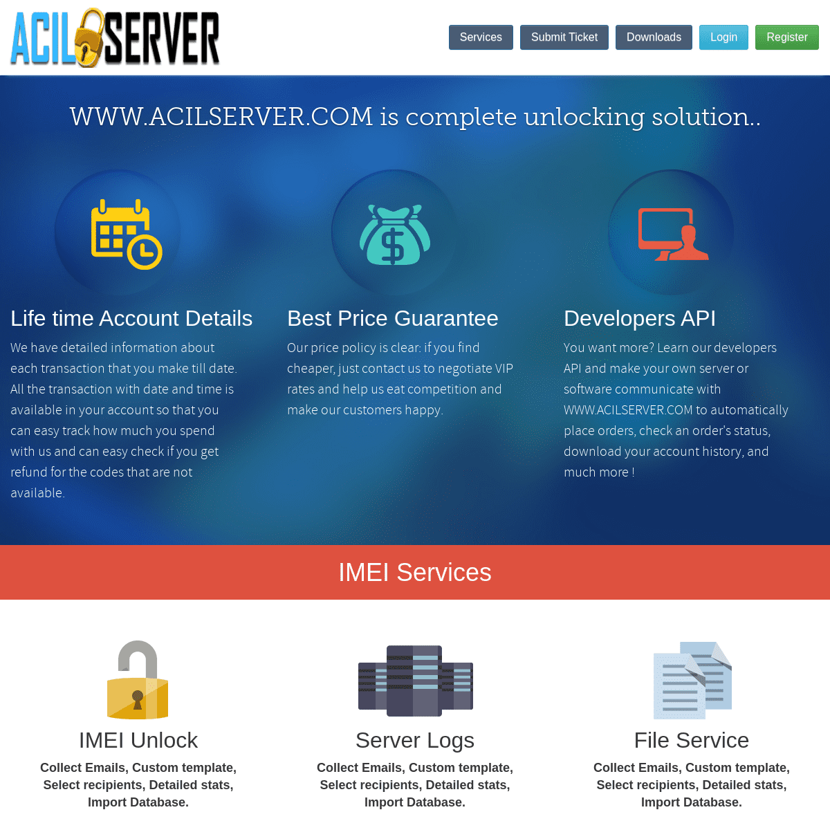 A complete backup of acilserver.com
