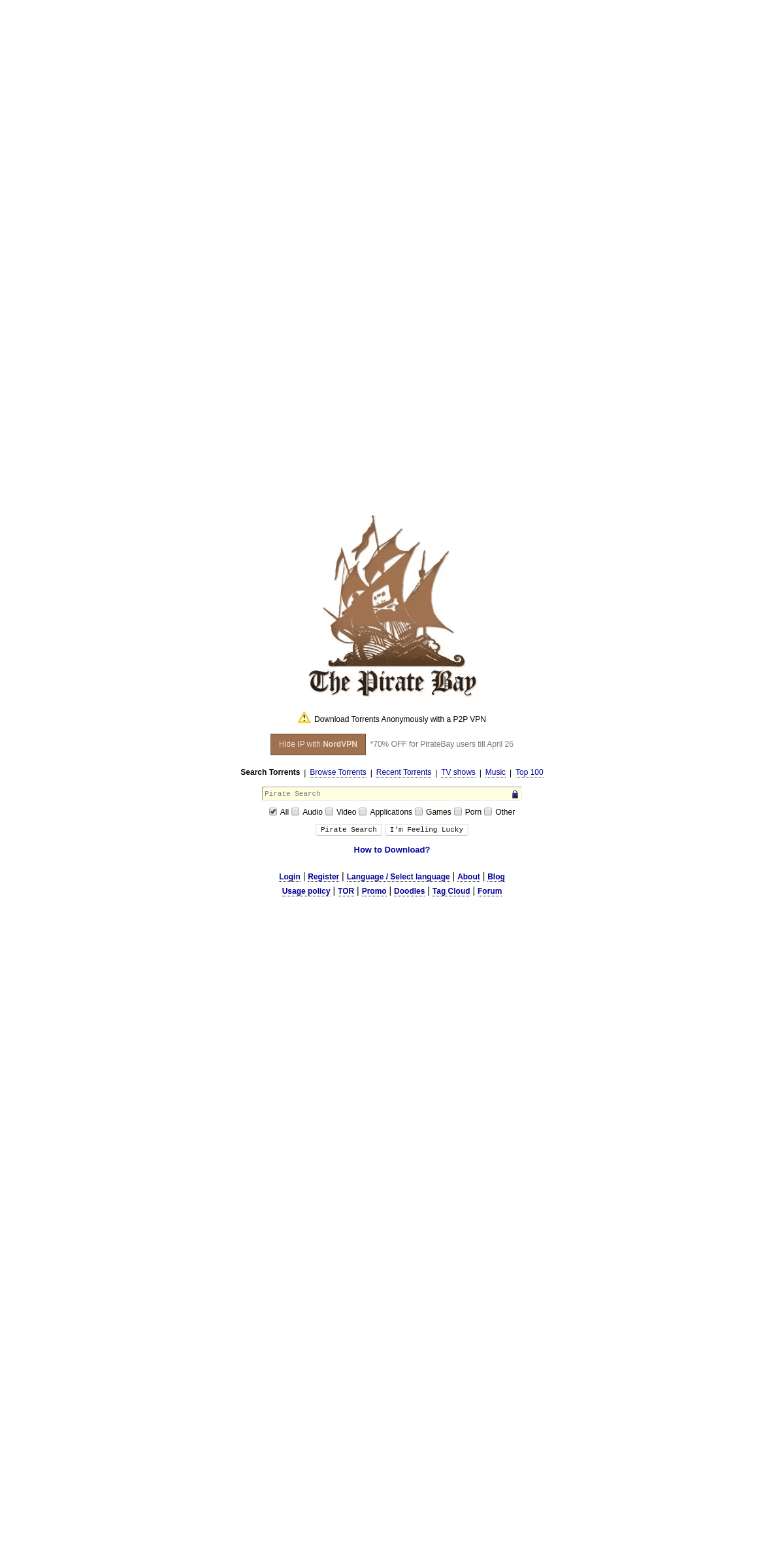 A complete backup of thepiratebay.wiki