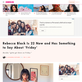 A complete backup of www.cosmopolitan.com/entertainment/celebs/a30872157/rebecca-black-now-2020-friday-instagram/