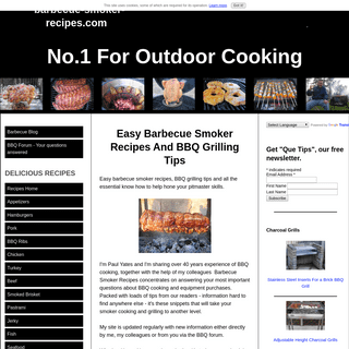 A complete backup of barbecue-smoker-recipes.com