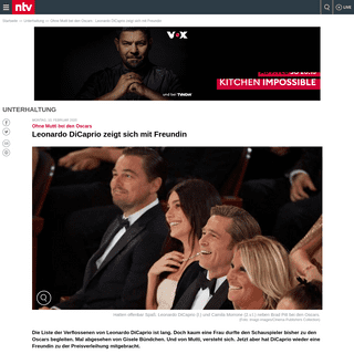 A complete backup of www.n-tv.de/leute/Leonardo-DiCaprio-zeigt-sich-mit-Freundin-article21566757.html