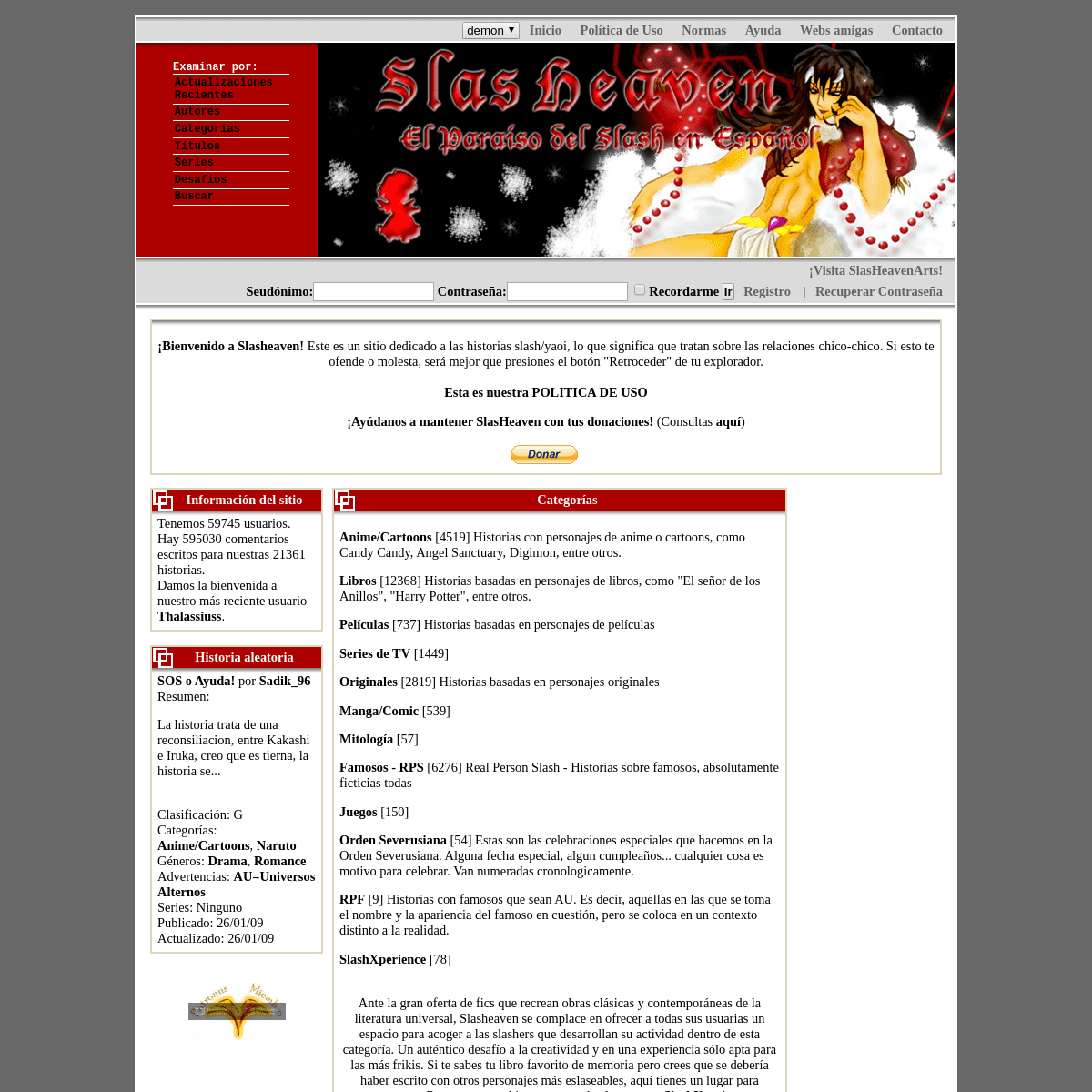 A complete backup of slasheaven.com