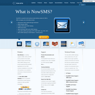 A complete backup of nowsms.com