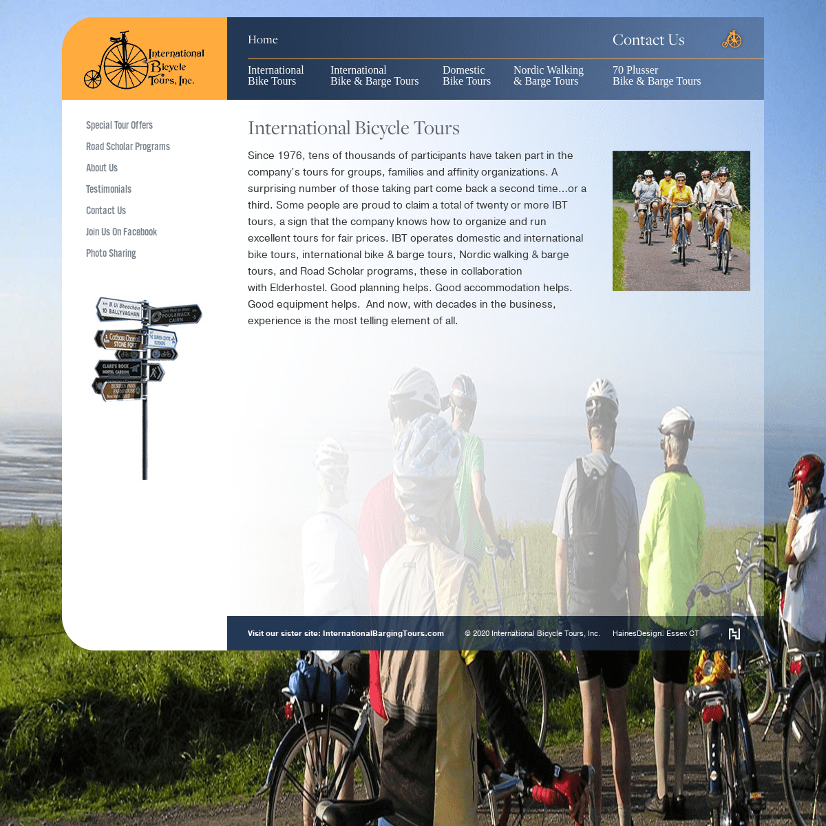 A complete backup of internationalbicycletours.com
