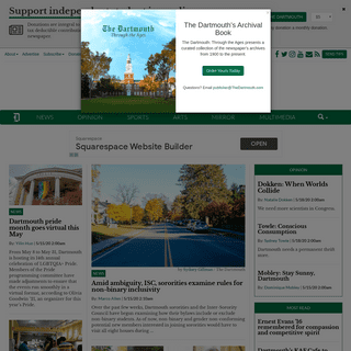A complete backup of thedartmouth.com