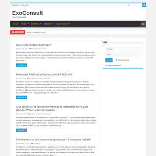 A complete backup of exoconsult.com