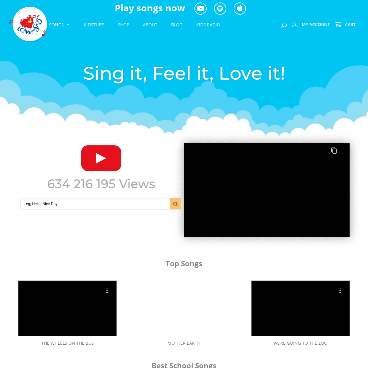 A complete backup of childrenlovetosing.com