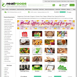 A complete backup of realfoods.co.uk