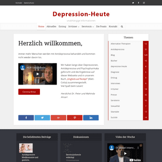 A complete backup of depression-heute.de