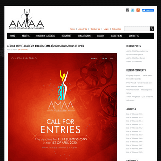 A complete backup of ama-awards.com