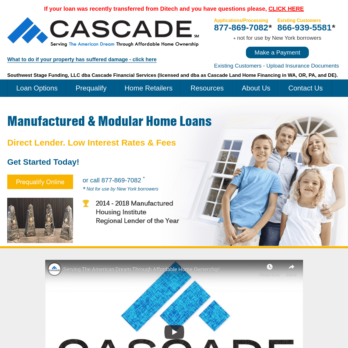 A complete backup of cascadeloans.com
