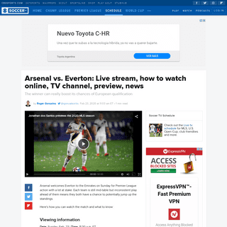 A complete backup of www.cbssports.com/soccer/news/arsenal-vs-everton-live-stream-how-to-watch-online-tv-channel-preview-news/