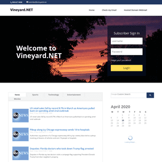 A complete backup of vineyard.net
