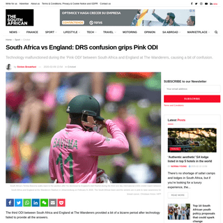 A complete backup of www.thesouthafrican.com/sport/cricket/pink-odi-south-africa-vs-england-drs/