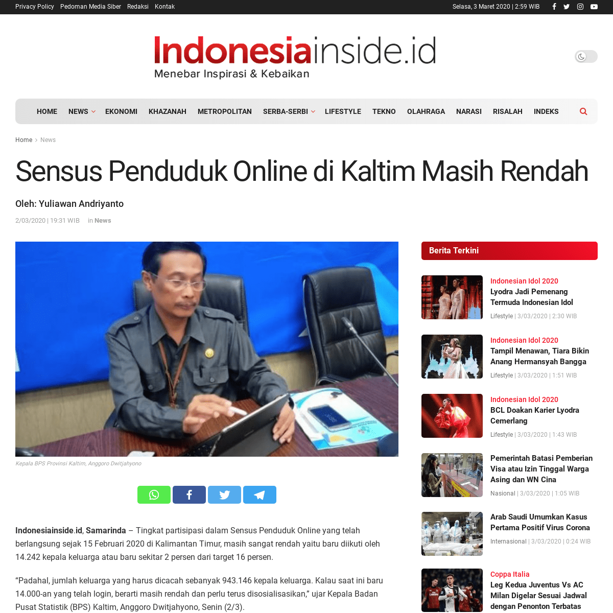 A complete backup of indonesiainside.id/news/2020/03/02/183181