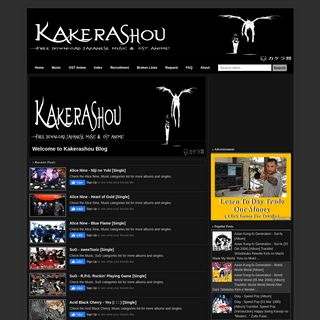 A complete backup of kakerashou.blogspot.com