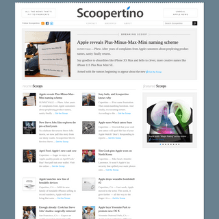 A complete backup of scoopertino.com