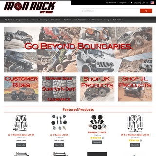 A complete backup of ironrockoffroad.com