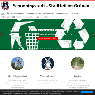 A complete backup of schoenningstedt.de