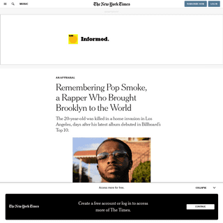A complete backup of www.nytimes.com/2020/02/19/arts/music/pop-smoke-death.html