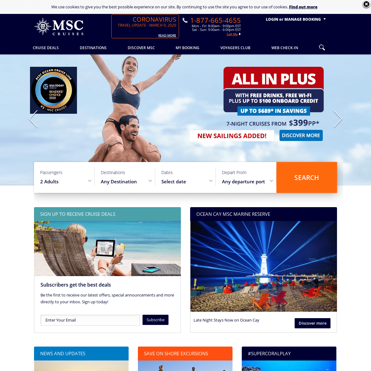 A complete backup of msccruises.com
