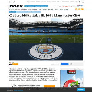 A complete backup of index.hu/sport/futball/2020/02/14/ket_evig_nem_igazolhat_a_manchester_city_uefa_buntetes/