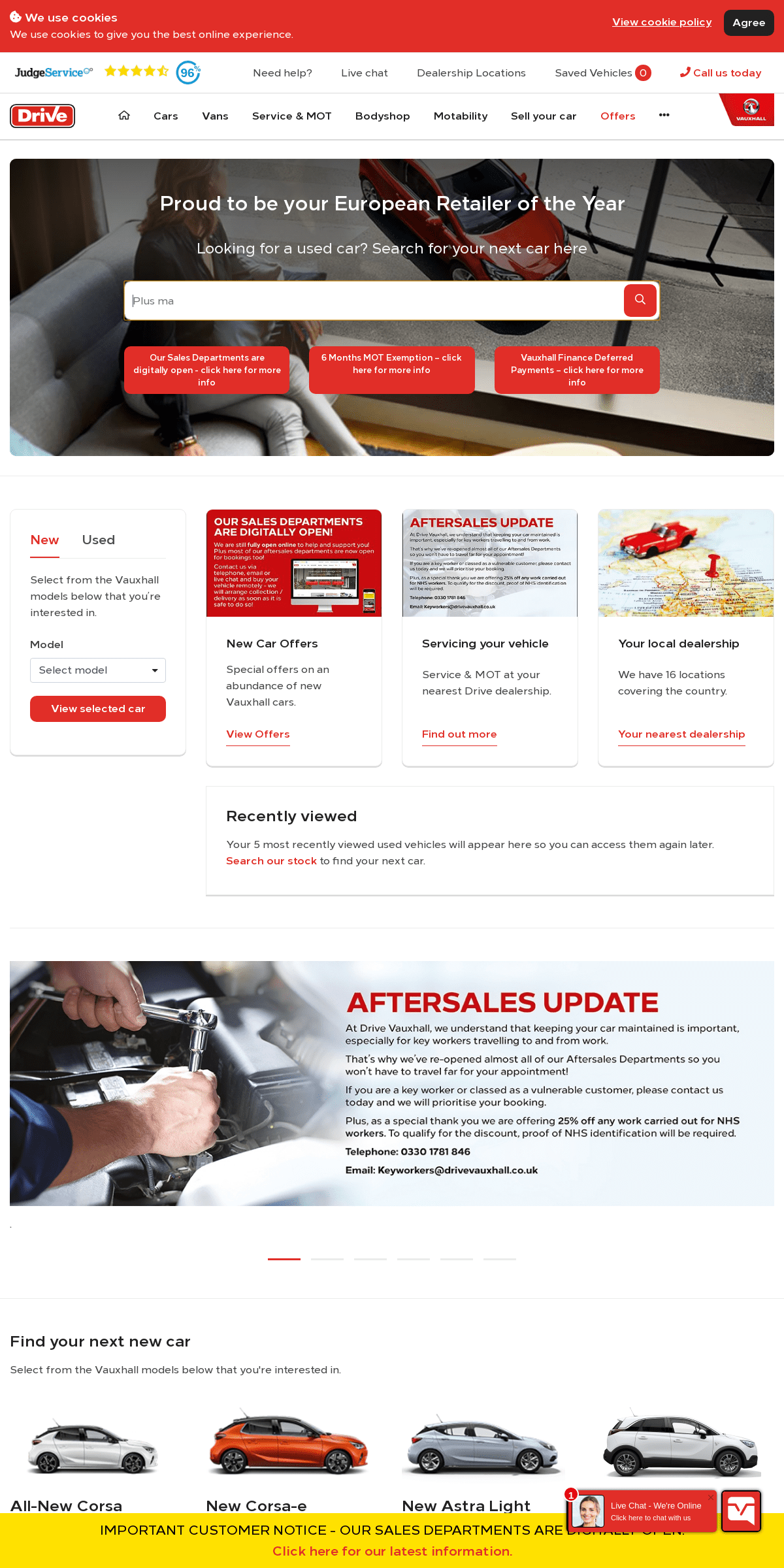 A complete backup of drivevauxhall.co.uk