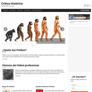 A complete backup of criticahistorica.com