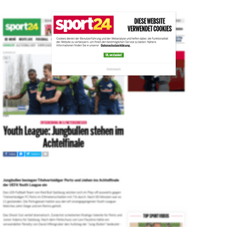 A complete backup of sport.oe24.at/fussball/europacup/Youth-League-Bullen-heute-gegen-Porto/416982205