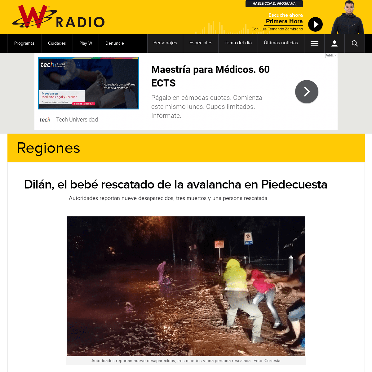 A complete backup of www.wradio.com.co/noticias/regionales/dilan-el-bebe-rescatado-de-la-avalancha-en-piedecuesta/20200226/nota/