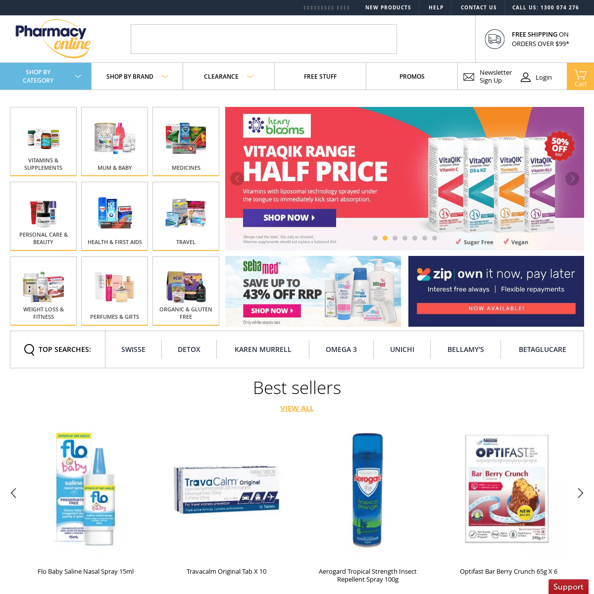 A complete backup of pharmacyonline.com.au