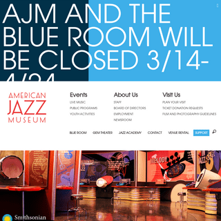A complete backup of americanjazzmuseum.org
