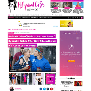 A complete backup of hollywoodlife.com/2020/02/19/hailey-baldwin-reaction-justin-bieber-new-album-secure-loved/