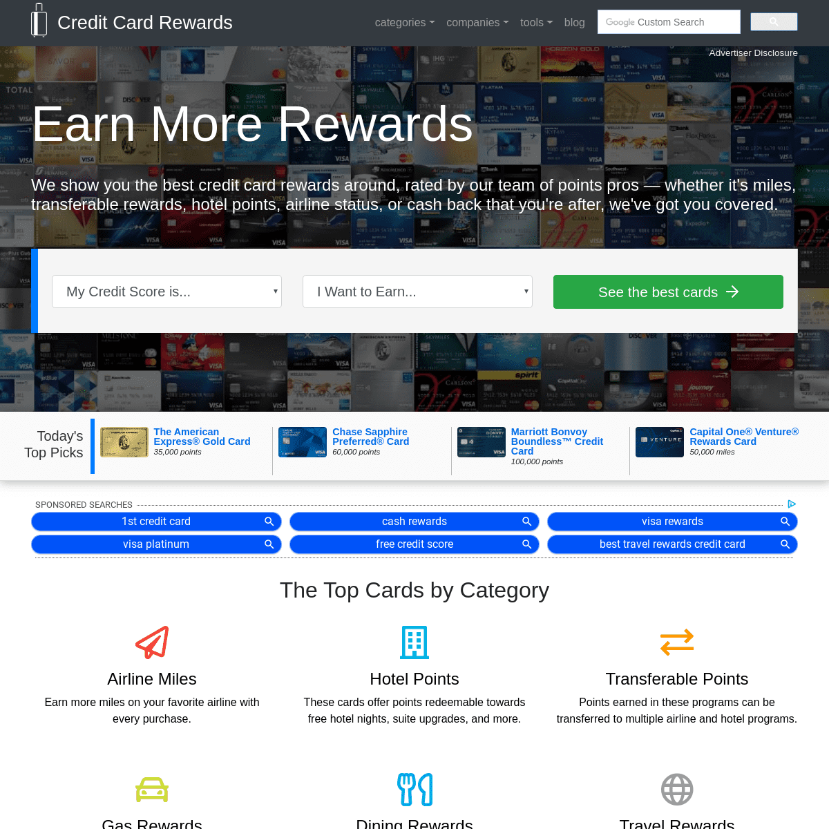 A complete backup of creditcardrewards.com