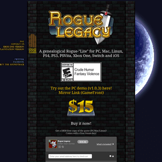A complete backup of roguelegacy.com