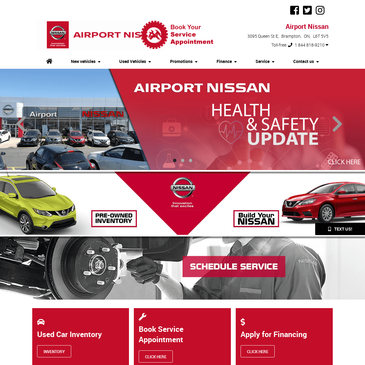 A complete backup of airportnissan.com