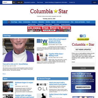 A complete backup of thecolumbiastar.com