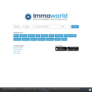A complete backup of immoworld.de