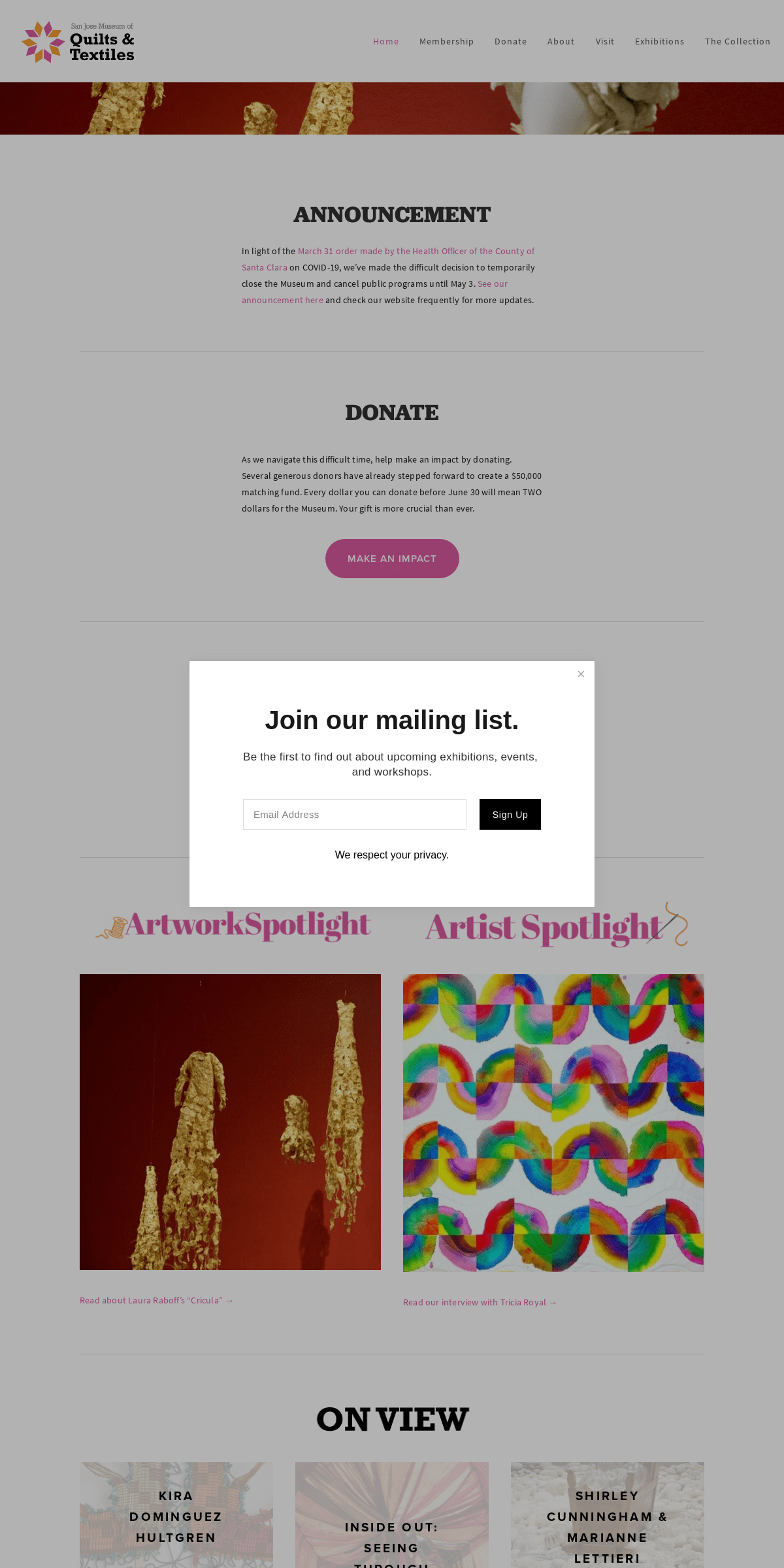 A complete backup of sjquiltmuseum.org