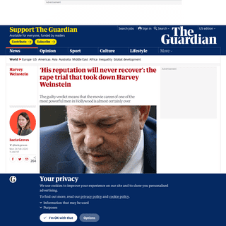 A complete backup of www.theguardian.com/film/2020/feb/24/harvey-weinstein-rape-trial-brought-down