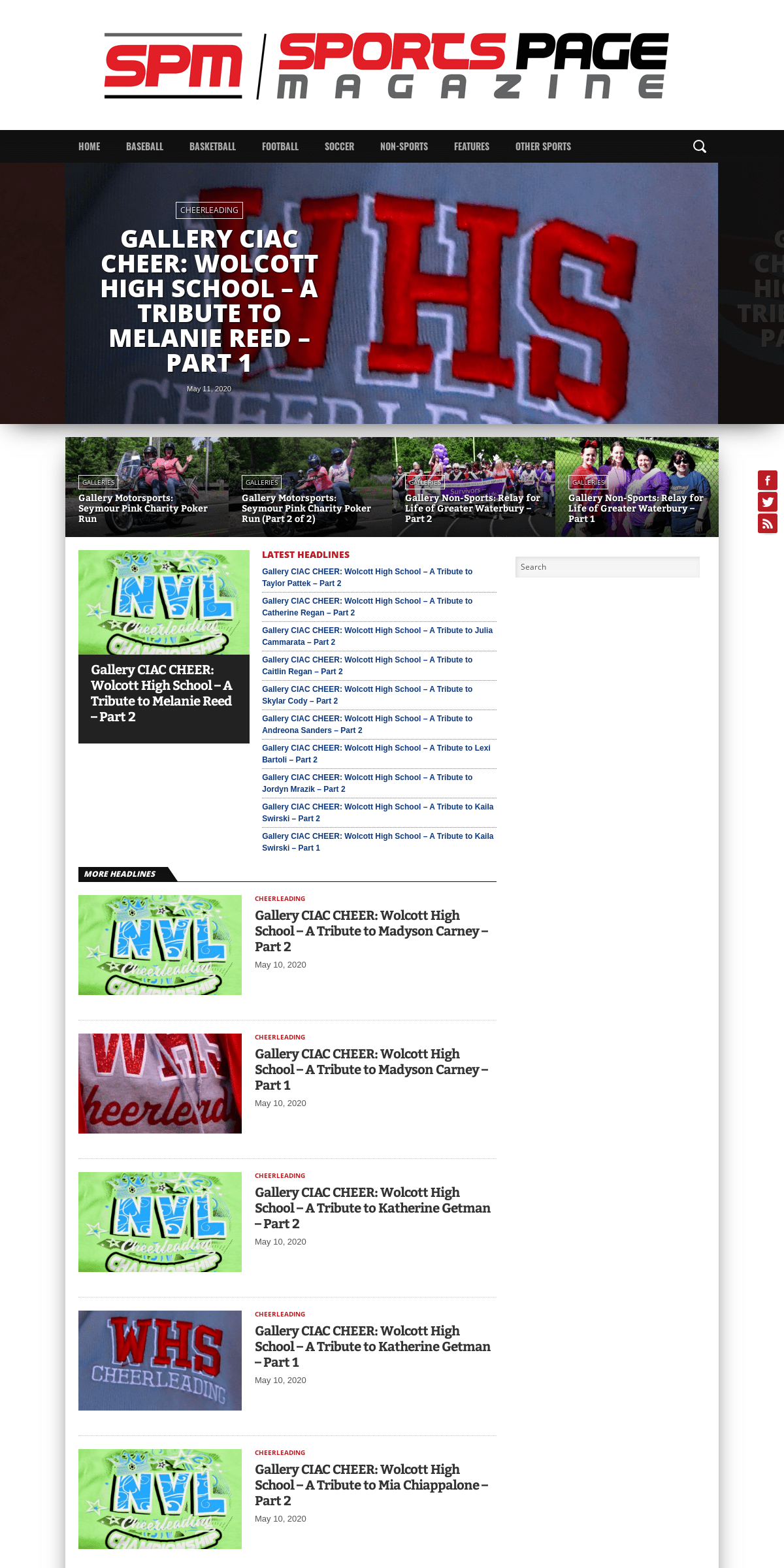 A complete backup of sportspagemagazine.com
