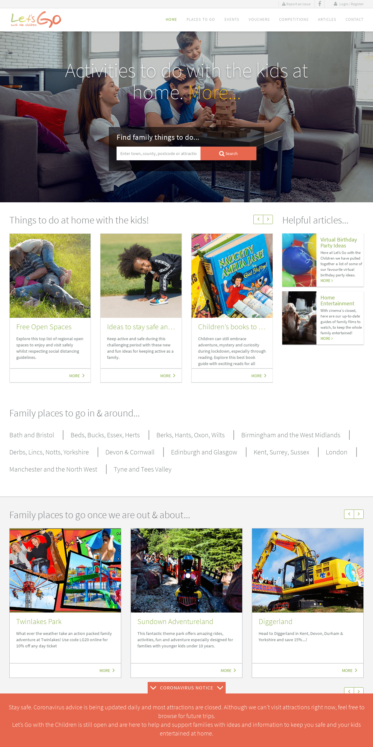 A complete backup of letsgowiththechildren.co.uk