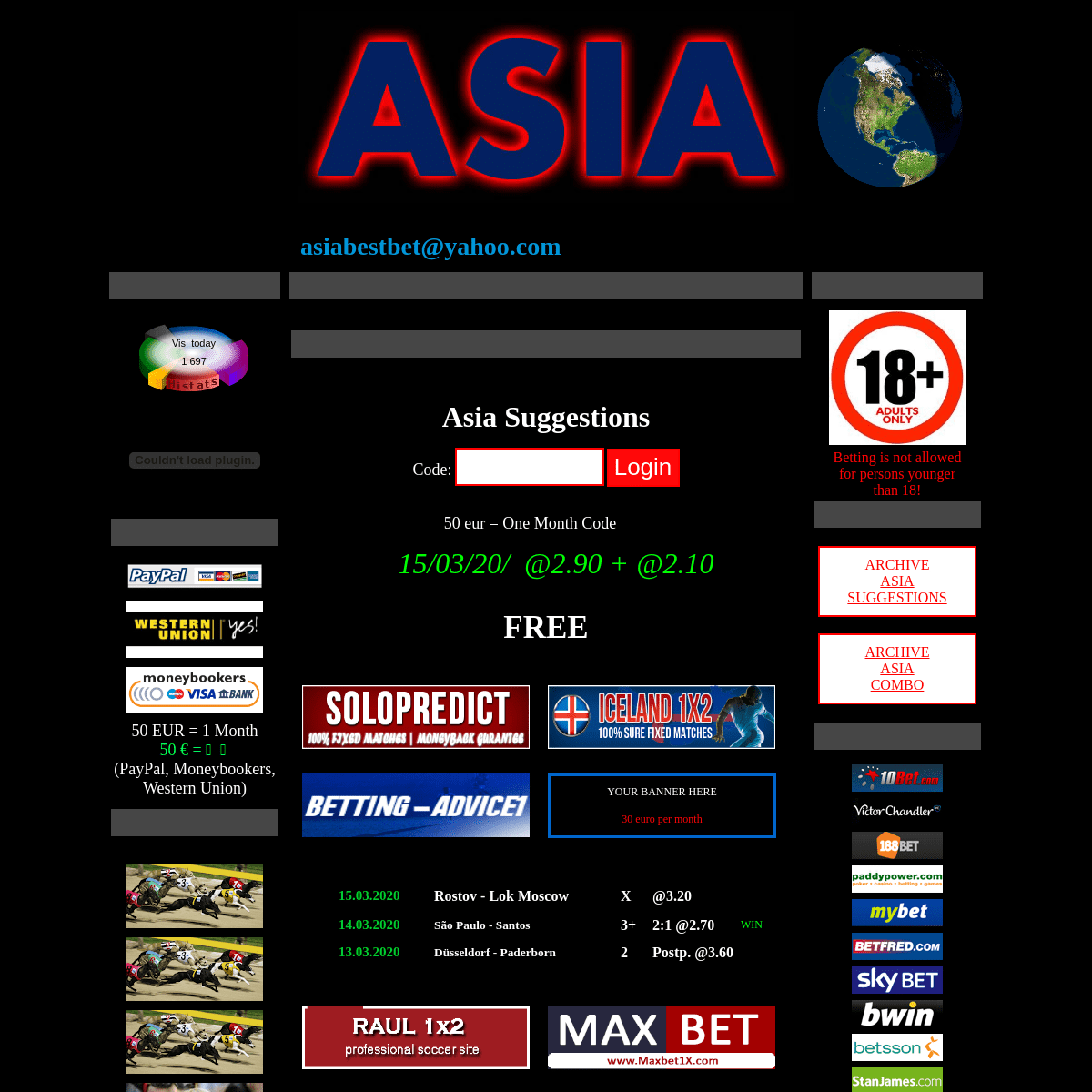 A complete backup of best-bet.asia