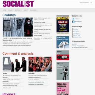 A complete backup of socialistreview.org.uk