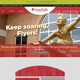 A complete backup of sandhills.edu