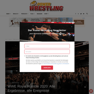 A complete backup of www.power-wrestling.de/2020/01/26/wwe-royal-rumble-2020-alle-ergebnisse-alle-ereignisse/