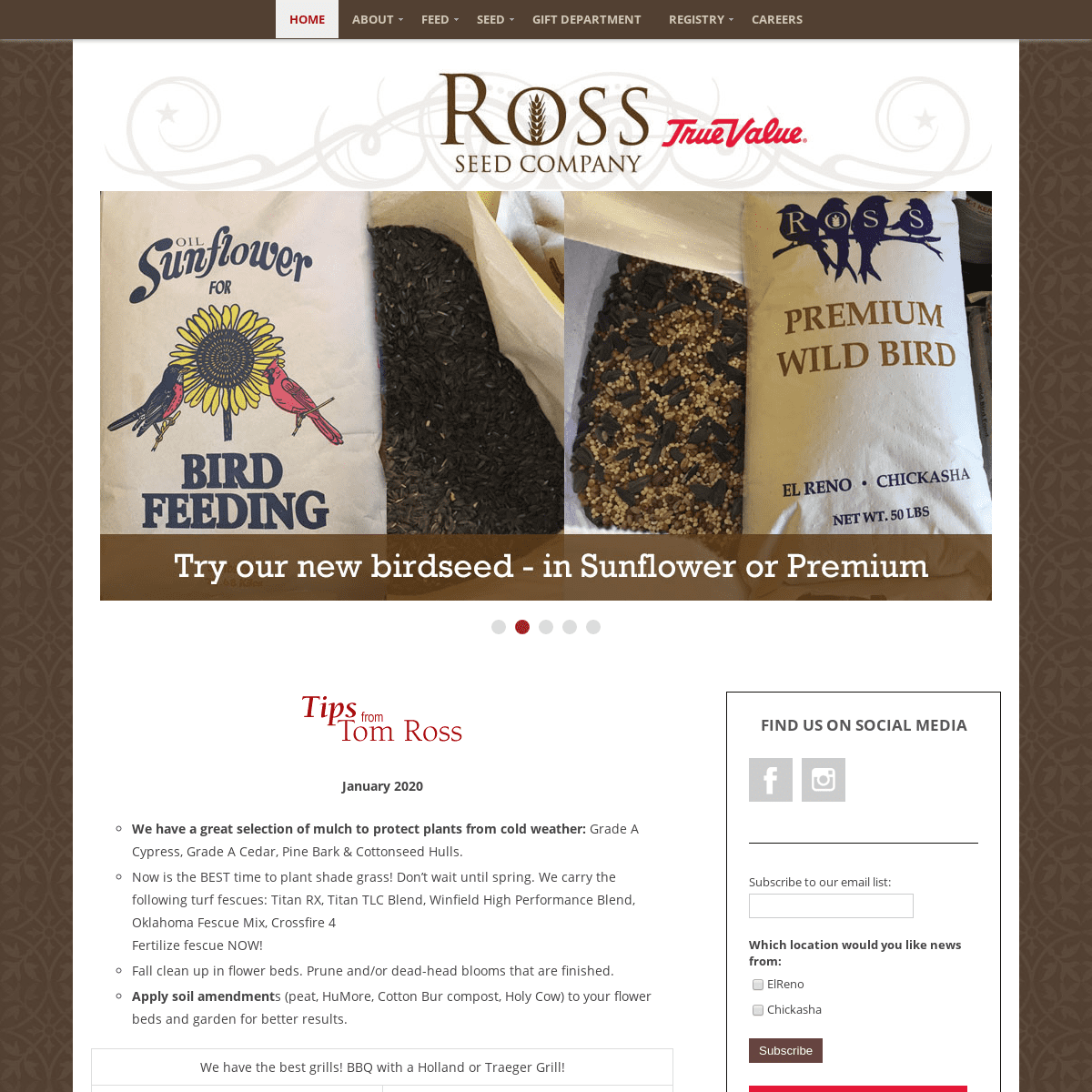 A complete backup of rossseed.com