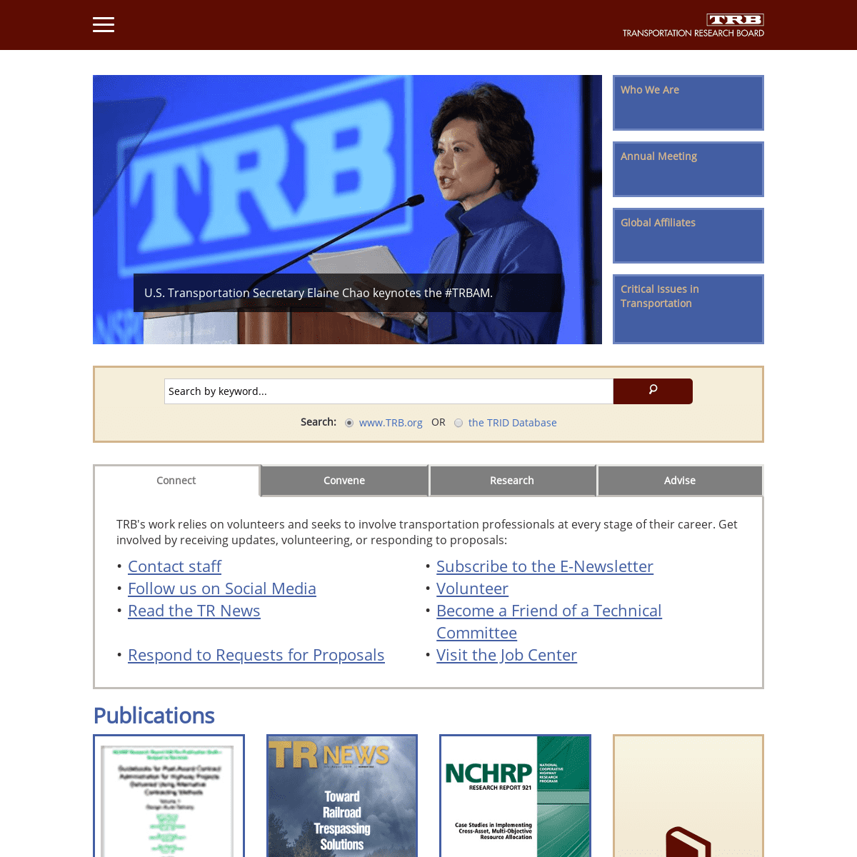 A complete backup of trb.org