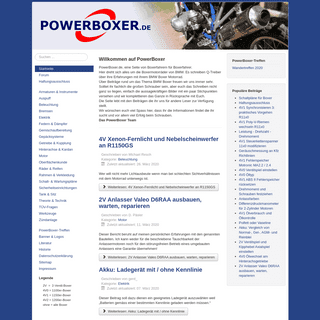 A complete backup of powerboxer.de