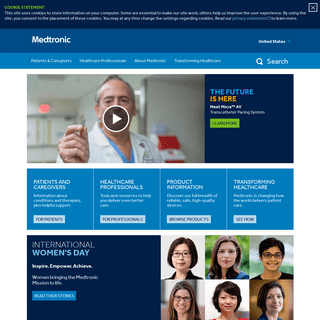 A complete backup of medtronic.com
